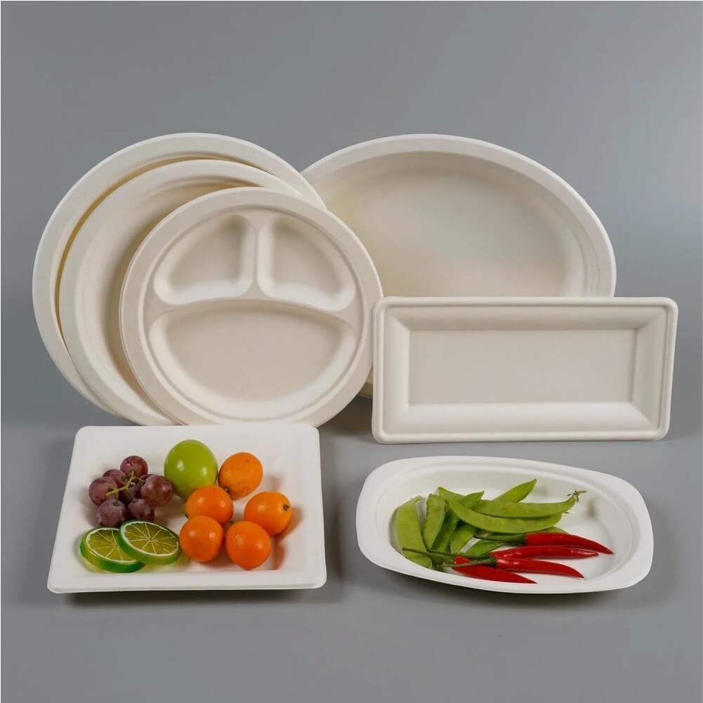 Sugarcane Bagasse Plates